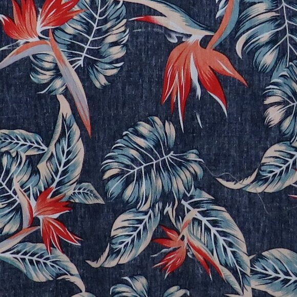 Molokai Surf Co.* Men's Short Sleeve Button Down Curved Hem Pocket Shirt~ XXL‎ - Picture 13 of 13